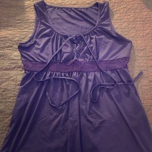 Purple Tank Top/Tunic